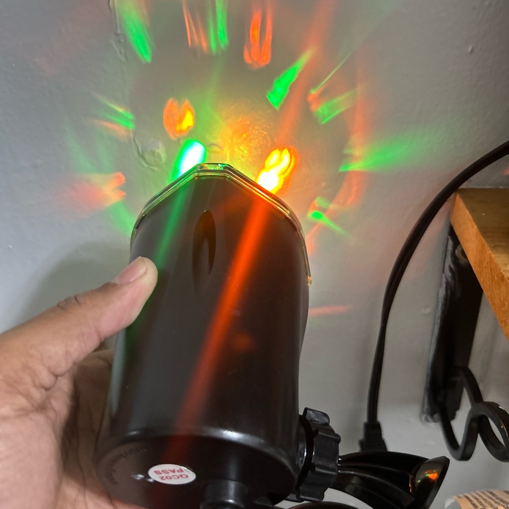 Colorful LED Light Projector halowen imagen